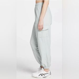 DSG Cargo High Rise Sweatpant Jogger In Seafoam